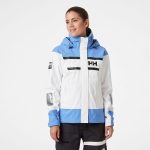Helly Hansen Women's Salt Inshore Jacket Skagen Blue - Image 4