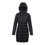 Cape Women's Travel-Lite Long Line Hooded Puffer Jacket Black - Image 6