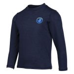 Body Glove Kids Long Sleeve PTD Hand Logo Rash Vest Midnight Blue Marle - Image 3