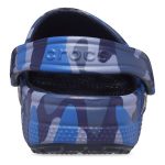 Crocs Unisex Classic Camo Clogs Navy Camo - Image 4