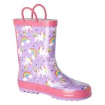 Cape Kids Unicorn Puddle Gumboots Multicoloured