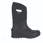 Bogs Bozeman Mens Tall Black Gumboot Black - Image 2
