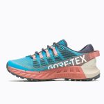 Merrell Women's Agility 4 Peak Gore-Tex Low Trail Shoes Atoll & Sedona - Image 4