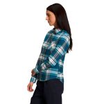 The North Face Women's Pacific Long Sleeve Shirt Goblin Blue Medium Bold Shadow - Image 4