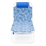 Life! Kalua Lounger Chair Blue Palm - Image 5