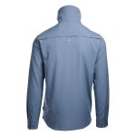 Mountain Designs Men's Hancock Long Sleeve Shirt Mid Blue - Image 3