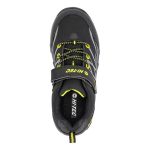 Hi-Tec Kids' Blackout Waterproof Low Hiking Shoes Black & Lime - Image 2