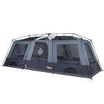 Oztrail 10 Person Fast Frame Blockout Tent Grey - Image 9