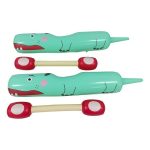 We Love Summer Inflatable Hippo Battle Joust Multicoloured