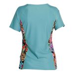 O'Neill Women's Moana Short Sleeve Rash Vest Reina Tropical - Image 2
