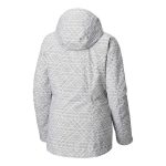 Columbia Women's Whirlibird III Inter Snow Jacket White Diamond Print - Image 2