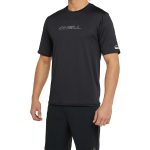 O'Neill Men's Basic Short Sleeve Sun Shirt Black - Image 4