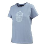 Mountain Designs Women's Blue Australus Short Sleeve Tee Ashley Blue - Image 7