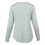 Gondwana Women's Warrie Henley Top Sage - Image 2