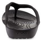 Crocs Women's Kadee II Flip Thongs Black - Image 5