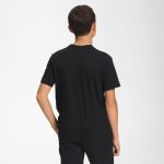 The North Face Boys Short Sleeve Graphic Tee TNF Black & TNF White - Image 2