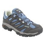 Hi-Tec Women's Tarantula Waterproof Low Hiking Shoes Grey, Charcoal & Cornflower - Image 4