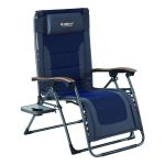 Oztrail Jumbo Sun Lounger Blue & Grey