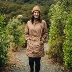 Mountain Designs Women's Josephine Rain Jacket Tan - Image 11