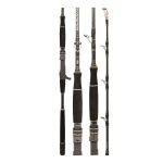 Penn Ocean Assassin 661M PE 1.5-3 Overhead Rod Black
