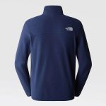 The North Face Men's 100 Glacier 1/4 Fleece Summit Navy - Image 3