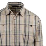 Mountain Designs Men's Jamison Long Sleeve Shirt Sand - Image 5
