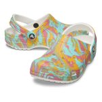 Crocs Unisex Classic Island Clogs Hyper Pink / Multi - Image 7