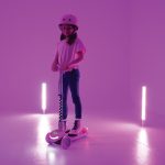 Ride 858 Tri Scooter Elite LED Pink Pink - Image 2