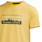 Mountain Designs Men's Heritage Tee Mustard - Image 4