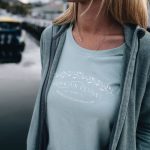 Mountain Designs Women's Australus Short Sleeve Light Teal Tee - Image 2