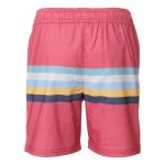 Cape Kids Boys Vintage Striped Shorts Red - Image 2