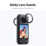 Insta360 ONE X3 360 Action Camera Sticky Lens Guards Clear - Image 7