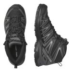 Salomon Men's X Ultra Pioneer Gore-Tex Mid Hiking Boots Black, Magnet & Monument - Image 7