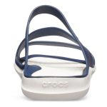Crocs Women's Swiftwater Thongs Navy & White - Image 2