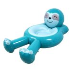 We Love Summer Sloth Pool Float Grey & White