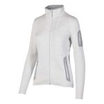 Cederberg Women's Danie Full Zip Knit Fleece Top White - Image 3