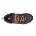 Columbia Women's Peakfreak II Outdry Waterproof Mid Hiking Boots Dark Grey & Dark Coral - Image 3