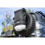 MSA Rear Wheel Rubbish Bin Black - Image 5