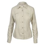 Gondwana Women's Killalea Long Sleeve Shirt Chalk