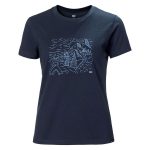 Helly Hansen Women's F2F Organic Cotton Tee Navy
