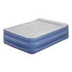 Bestway Nightright Double High Airbed with Pump Queen Navy Blue