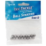 Jarvis Walker Tec Tackle Ball Sinkers Small Pack Silver