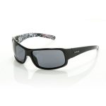 Carve Sonny Black Sunglasses Gloss Black & Grey Polarised One Size Fits Most