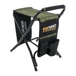 Oztent Adventure Sidekick Stool Black & Green