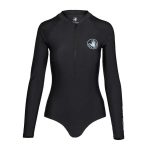 Body Glove Women's Core Long Sleeve Rash Suit Black