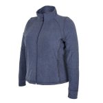 Cape Women's Pluz Size Storm Full Zip Fleece Navy - Image 3