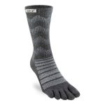 Injinji Unisex Outdoor Midweight Crew Merino Sock Slate