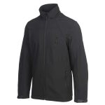 Cape Men's Zephyr Hooded Fleece Jacket Jet Black - Image 8