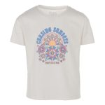 Trip In A Van Kids Sunset Tee White