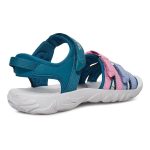Teva Kids' Tirra Sandal Blue Coral Multi - Image 4